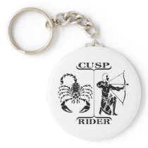 Scorpio/Sagittarius Key Chain