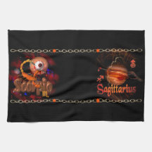 Scorpio Sagittarius zodiac Cusp or 2 sign Hand Towel