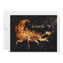 Scorpio-scorpion-s invitations by BartBoese Scorpio-scorpion-s invitations