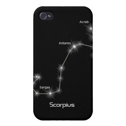 Scorpio Scorpius Constellation iPod4 Case iPhone 4/4S Cases