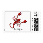 Scorpio Sign Postage Stamp