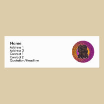 Scorpio Skinny Cards business cards