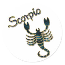 Scorpio Sticker