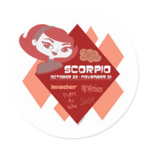 Scorpio Stickers