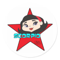 Scorpio Stickers