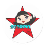 Scorpio Stickers