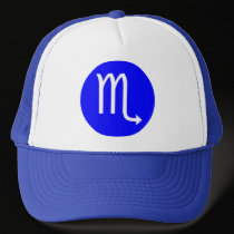 Scorpio Symbol hats by artberry Scorpio Symbol hats