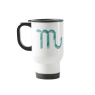 Scorpio symbol mug