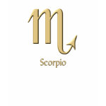 Scorpio symbol shirt