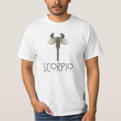 scorpio t-shirts with stylish unique design