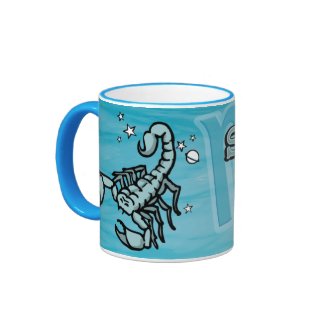 Scorpio The Scorpion water sign astrological mug