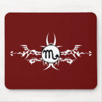 Scorpio Tribal Mousepad by Method77 Scorpio Tribal Mousepad