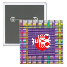 SCORPIO Zodiac Astrology Jyotish Symbols Buttons