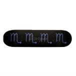 Scorpio. Zodiac Astrology Sign. Skateboard Deck
