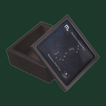 Scorpio Zodiac Collection Premium Keepsake Box premium gift boxes