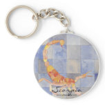 Scorpio Zodiac Keychain