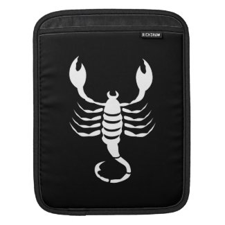 Scorpio Zodiac Pictogram iPad Sleeve