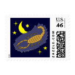 Scorpio Zodiac Postage Stamps