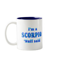Scorpio Zodiac Sign mug