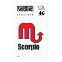 Scorpio Zodiac Sign postage by Maria_K_Bell Scorpio Zodiac Sign postage