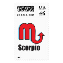 Scorpio Zodiac Sign postage by Maria_K_Bell Scorpio Zodiac Sign postage