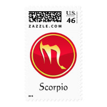Scorpio - Zodiac Signs postage