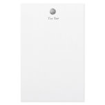 Scorpio Zodiac Star Sign Silver Premium Customized Stationery