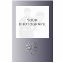 Scorpio Zodiac Star SignSilver Photo Frame Cut Outs
