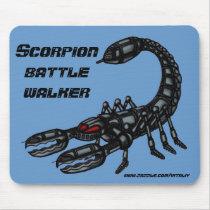 Scorpion battle walker mousepad design by vitaliy Scorpion battle walker mousepad design