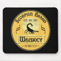 Scorpion Brand Whiskey mousepads