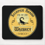 Scorpion Brand Whiskey Mouse Pad