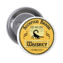 Scorpion Brand Whiskey Pin