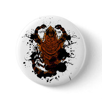 Scorpion charm pinback buttons