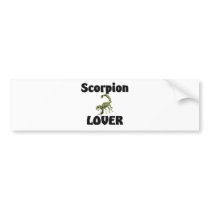 Scorpion Lover bumper stickers