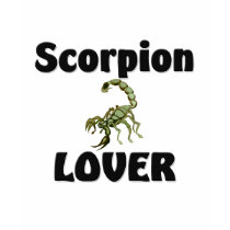 Scorpion Lover t-shirts by AnimalShirts Scorpion Lover t-shirts
