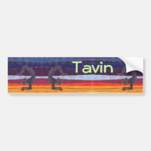 Scorpion Pose - CUSTOM Bumper Sticker