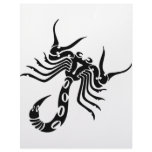 Scorpion Scorpio Personalized Letterhead