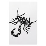 Scorpion Scorpio Personalized Stationery