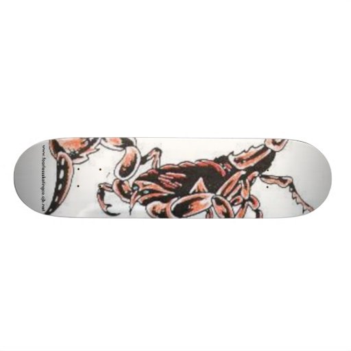 Scorpion Skateboard | Zazzle