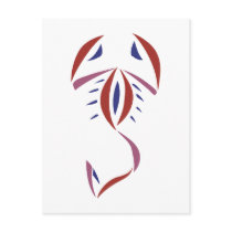 Scorpion Tattoo Postcard
