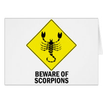 Scorpions Greeting Card