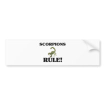 SCORPIONS Rule! bumper stickers