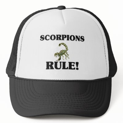 SCORPIONS Rule! Hats by AnimalShirts