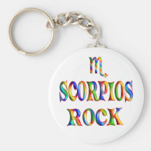 Scorpios Rock Key Chain