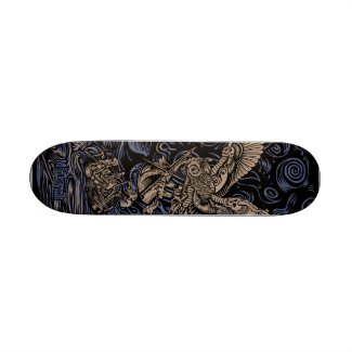 Scorpiowl Skateboard skateboard