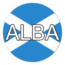 Scotland Alba Euro Sticker