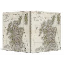Scotland Atlas Map Vinyl Binder