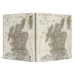Scotland Atlas Map Vinyl Binder