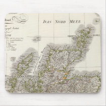Scotland Atlas Map Mouse Pads