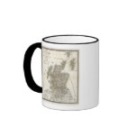 Scotland Atlas Map mugs